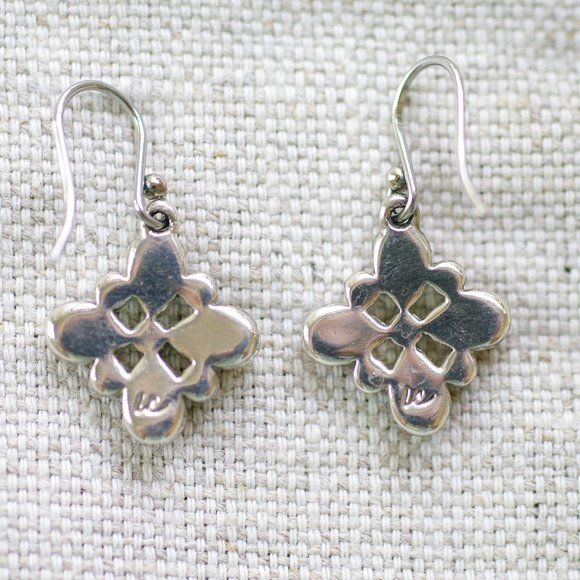 Liz Claiborne Costume Dangle Earrings - Picture 2 of 3